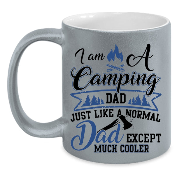Best Gift For Camping Dad Coffee Mug, I Am A camping Dad Accent Mug
