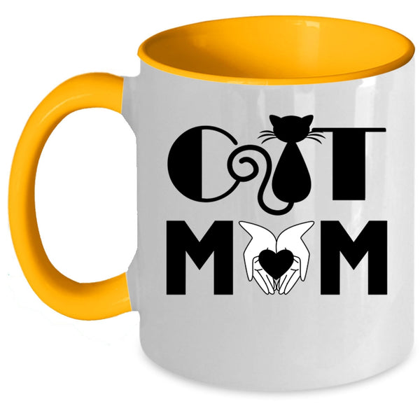 Cat Mom Mug, Perfect Gift For Mom Cup