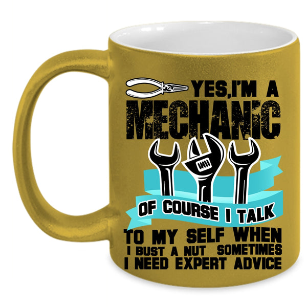 Best Gift For Mechanic Coffee Mug, I'm A Mechanic Accent Mug