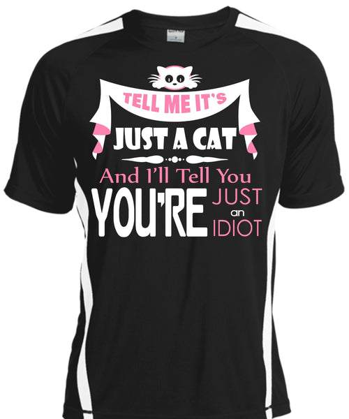 A black t-shirt with the shopify logo