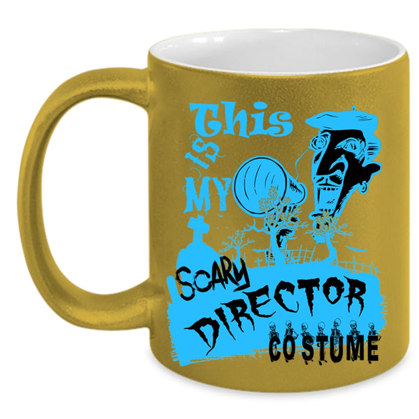 Scary Halloween Coffee Mug, This Is My Scary Director Costume Accent Mug