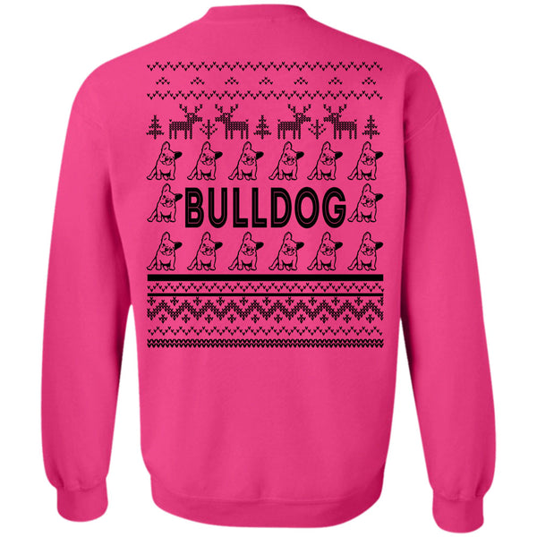Merry Christmas T Shirt, I Love Bulldog Sweatshirt