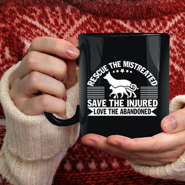 Rescue The Mistreated Coffee Mug, Best Zoologist Coffee Cup