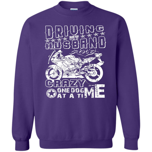 Crazy One Dog At A Time T Shirt, Coolest Motorcycle Sweatshirt