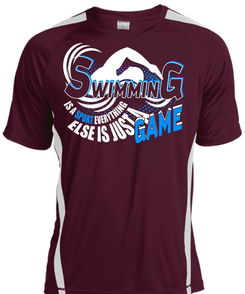 Swimming Is A Sport T Shirt, Else Is Just A Game T Shirt, Cool Shirt
