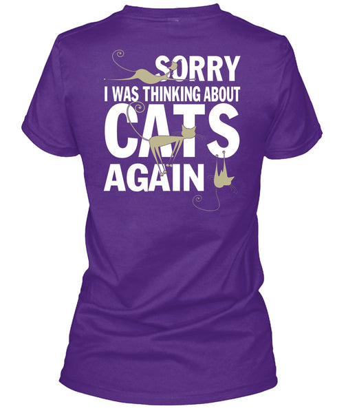 I Was Thinking About Cats Again T Shirt, My Favorite T Shirt