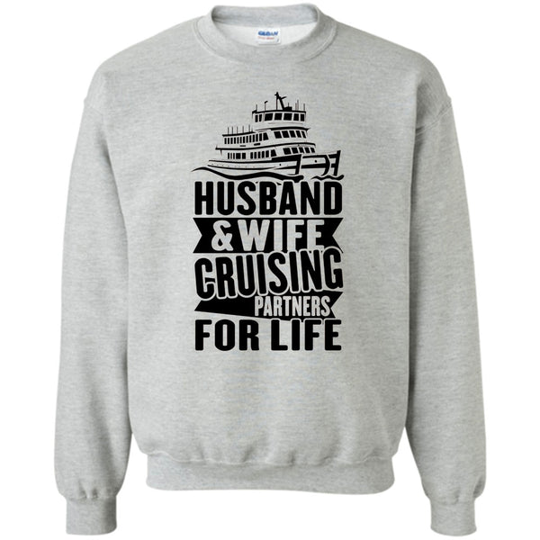 Coolest Cruising Partners T Shirt, Husband & Wife Sweatshirt