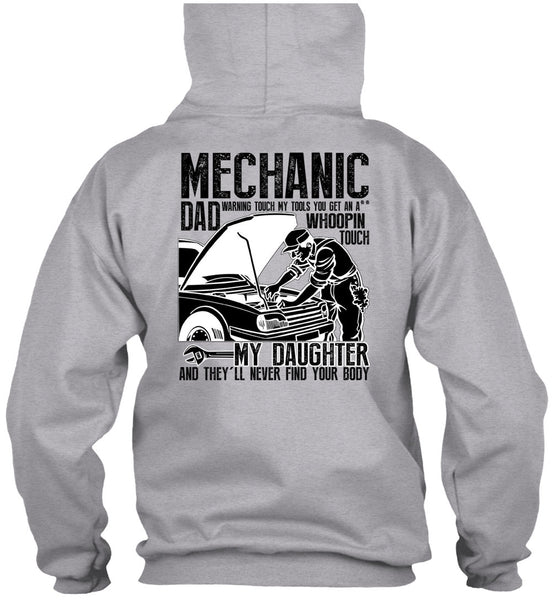 Mechanic Dad T Shirt, I Love Mechanic T Shirt
