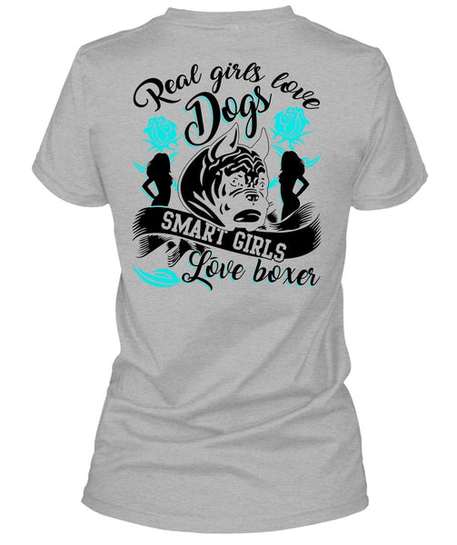 Real Girls Love Dogs T Shirt, I Love Dog T Shirt