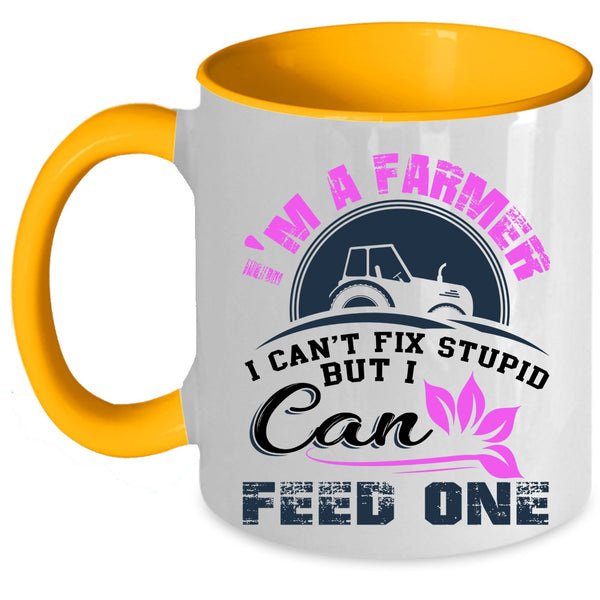Cute Farmer Coffee Mug, I'm A Farmer Accent Mug