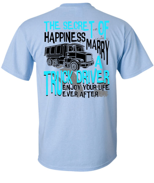 Marry A Truck Driver T Shirt, I Love Trucking T Shirt