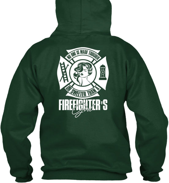 Sweetest Than A Firefighter's Girl T Shirt, Being A Firefighter T Shirt