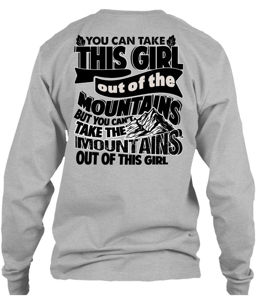 Mountains Out Of This Girl T Shirt, I Love Hiking T Shirt