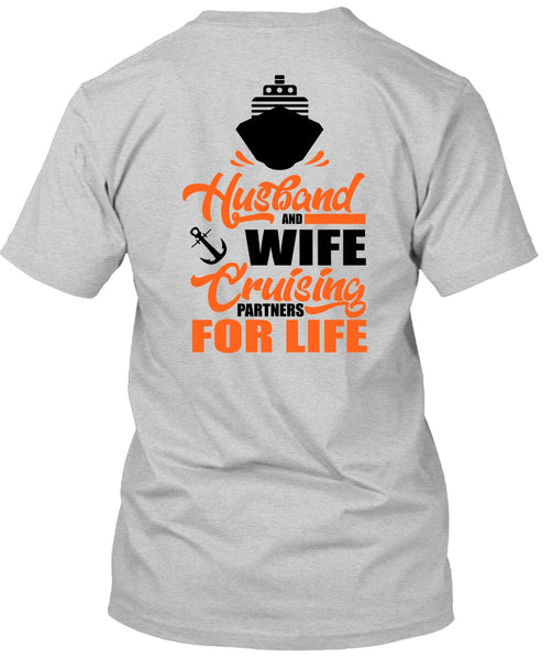 Husband And Wife Cruising T Shirt, I Love Cruising T Shirt