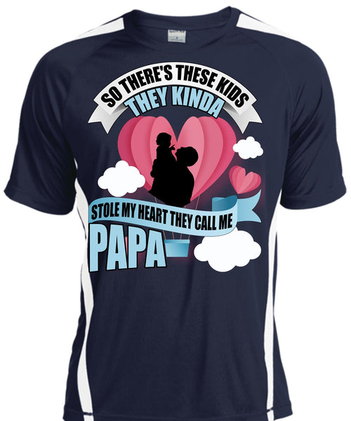 They Call Me Papa T Shirt, Stole My Heart T Shirt, Cool Shirt