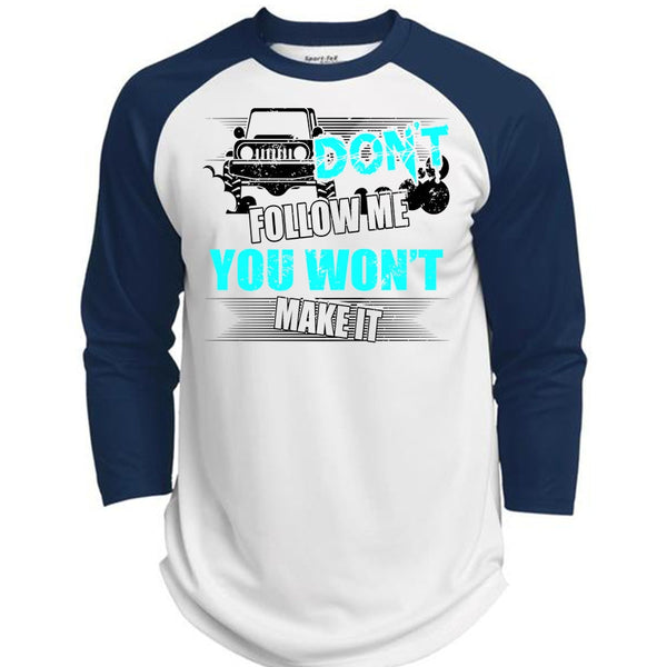 Don't Follow Me T Shirt, I Love Jeep T Shirt, Awesome T-Shirts  (Polyester Game Baseball Jersey)