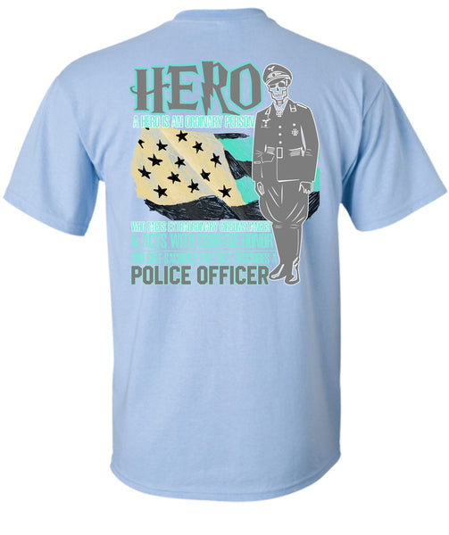 Police Officer T Shirt, I Love Police T Shirt