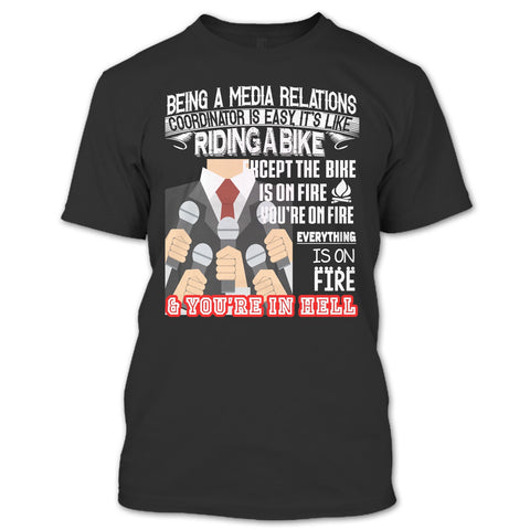 A black t-shirt with the shopify logo