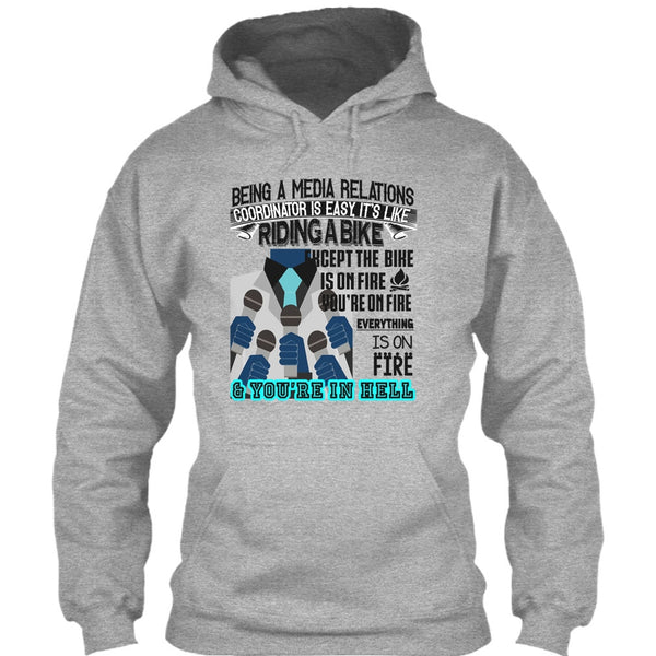 Being A Media Relations T Shirt, Cool Media Relation T Shirt