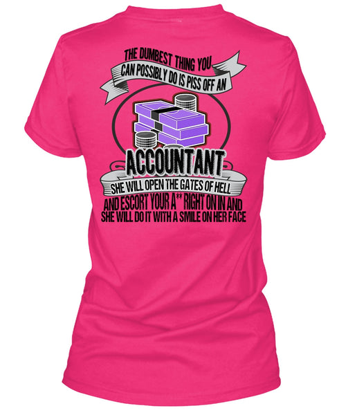 She Will Open The Gates Of Hell T Shirt, I Love Accountant T Shirt