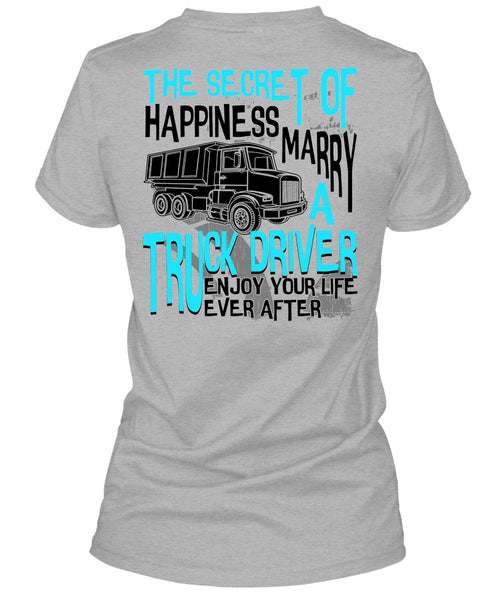 Marry A Truck Driver T Shirt, I Love Trucking T Shirt