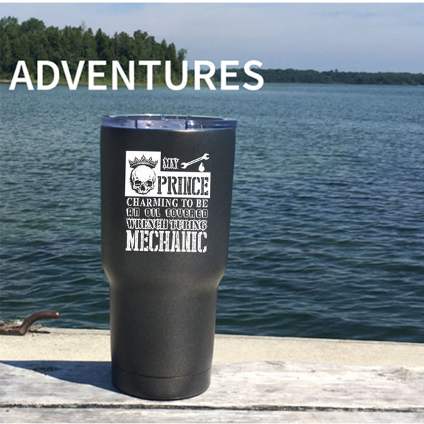 Mechanics Tumbler 30 oz Stainless Steel, Awesome Gift For Daddy Travel Mug