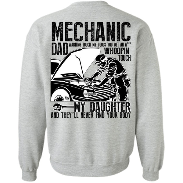 I Love Mechanic T Shirt, Mechanic Dad Sweatshirt