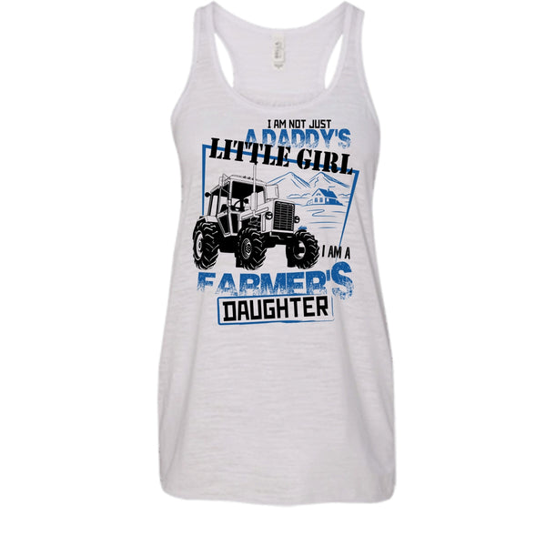 Just A Daddy's Littile Girl T Shirt, Coolest farmer's Girl Tank Top