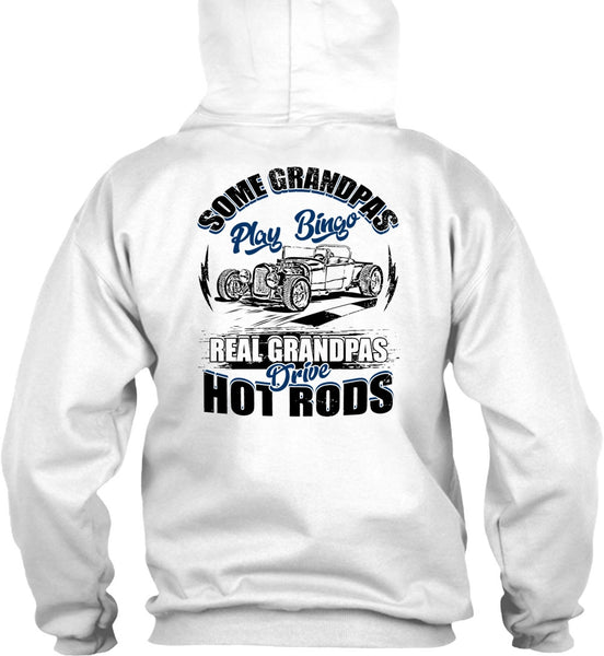 Real Grandpas Drive Hot Rod T Shirt, I Love Trucker T Shirt
