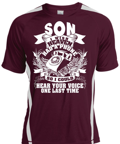 Son I Wish Heaven Had A Phone T Shirt, Hear Your Voice T Shirt, Cool Shirt