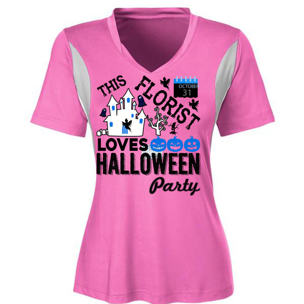 This Florist Loves Halloween Party T Shirt, Being A Florist T Shirt, Awesome T-Shirts