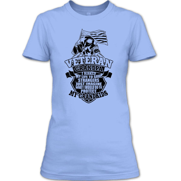 Veteran Grandpa T Shirt, To Protect My Grandkids T Shirt