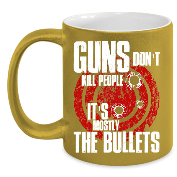 Cool Gunaholic Coffee Mug, Funny Gift For Gun Owner Coffee Cup