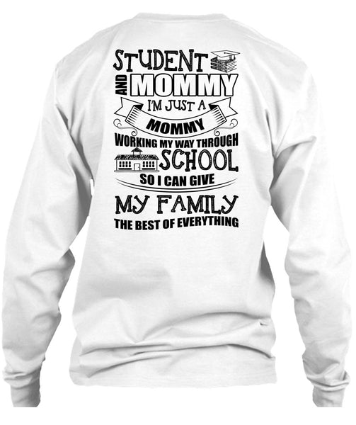 Student And Mommy T Shirt, I Love School T Shirt