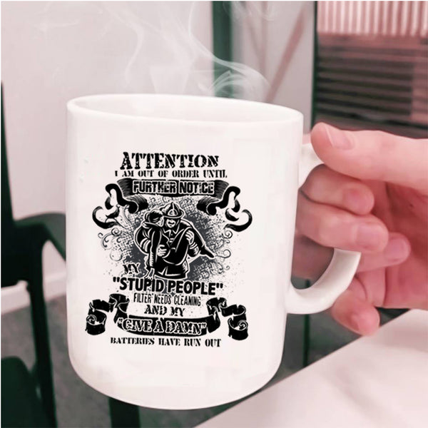 Best Gift For Fireman Coffee Mug, Awesome Firefighter Cup