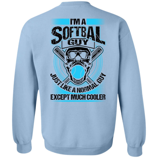 Being A Softball Coach T Shirt, I'm A Softball Guy Sweatshirt