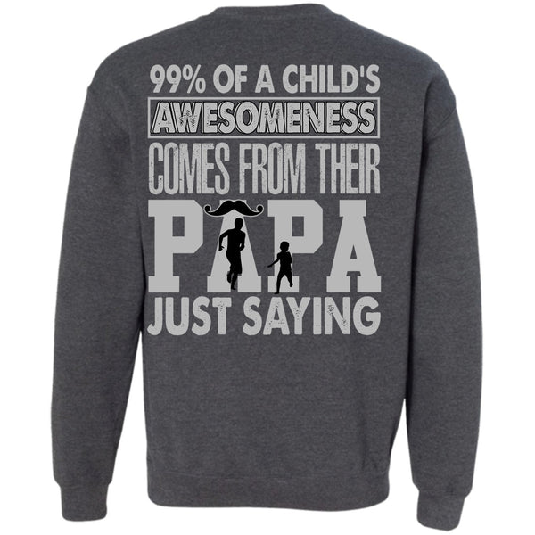 Child's Awesomeness T Shirt, I Love Dad Sweatshirt