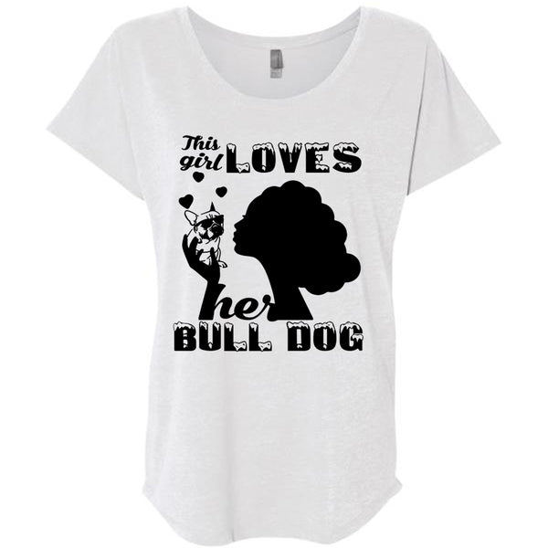 This Girl Loves Her Bulldog T Shirt, I Love Dog T Shirt, My Favorite T Shirt
