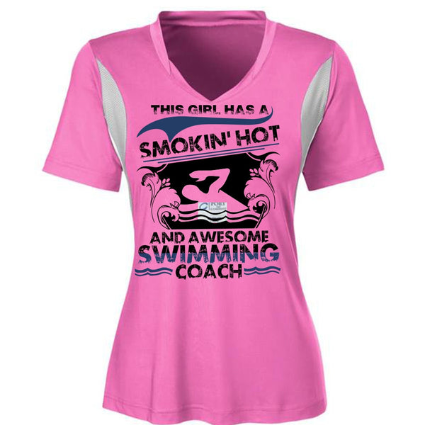 Awesome Swimming Coach T Shirt, I Love Swimming T Shirt, Awesome T-Shirts