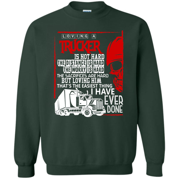 I Love My Trucker T Shirt, Coolest Trucker Sweatshirt