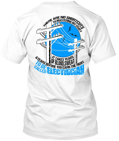 A black t-shirt with the shopify logo