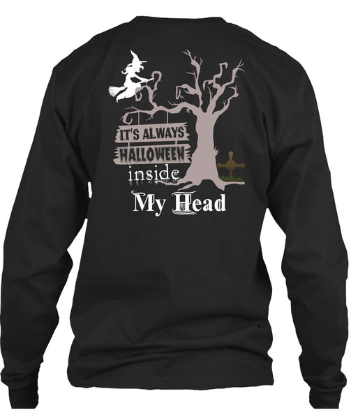 It's Always Halloween Inside My Head T Shirt, I Love You Pumpkin T Shirt