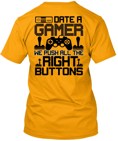 Date A Gamer T Shirt, I Love Gaming T Shirt