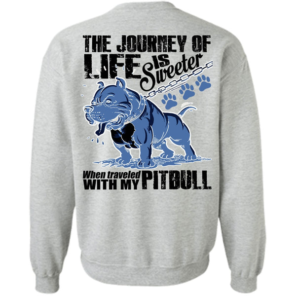 I Love Pit Bull T Shirt, Traveled With My Pit Bull Sweatshirt