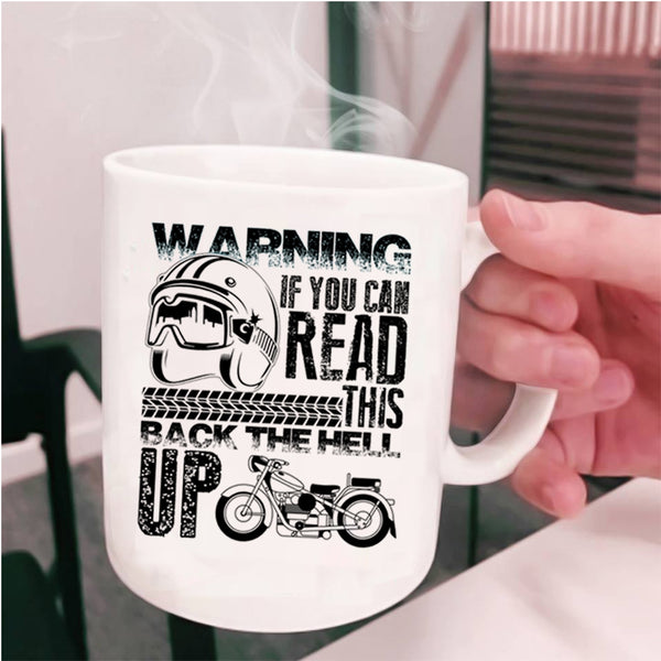 Funny Gift For Bikers Coffee Mug, Cool Motorcycles Cup