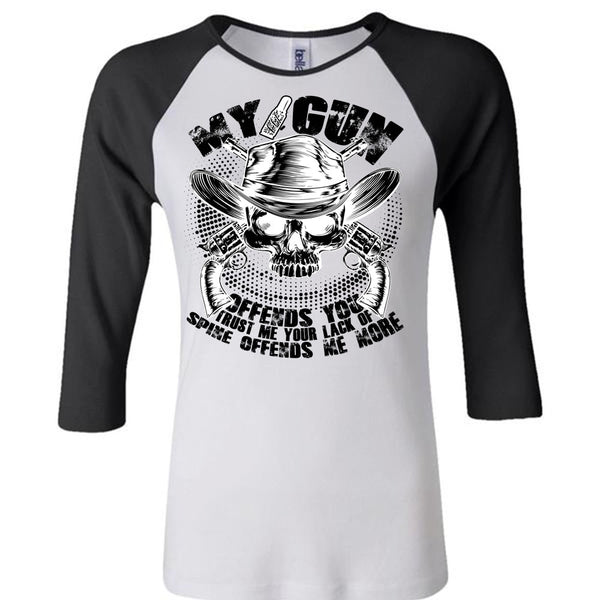 My Gun Offends You T Shirt, I Love Gunning T Shirt, Awesome T-Shirts