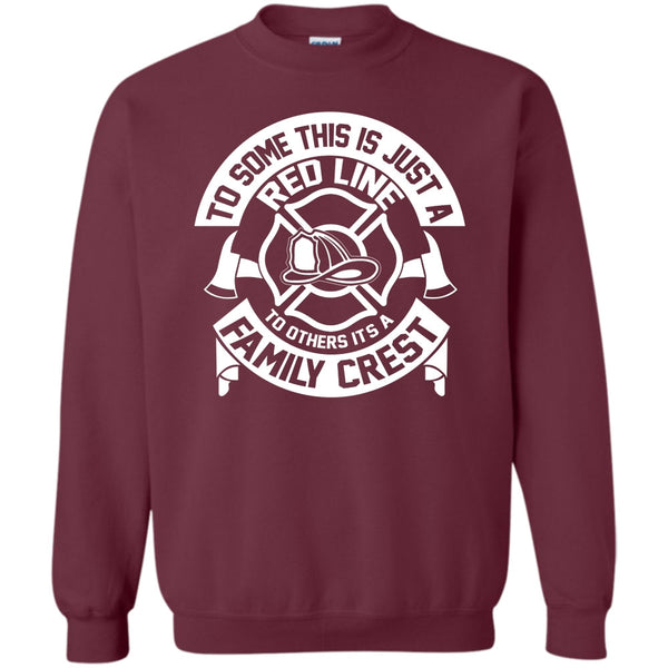 To Others It's A Family Crest T Shirt, Coolest Firefighter Sweatshirt
