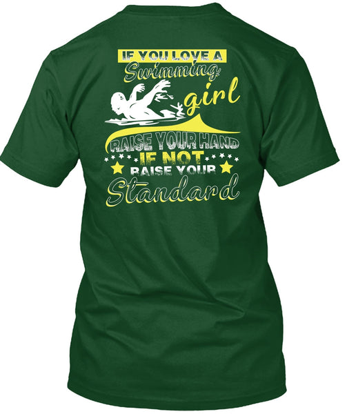 You Love A Swimming Girl T Shirt, Being A Swimmer T Shirt