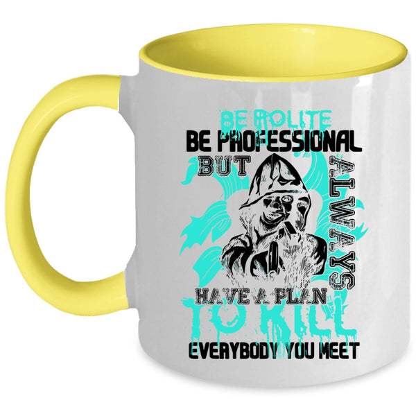 Cool Gift For Gunner Coffee Mug, Funny Gunner Accent Mug