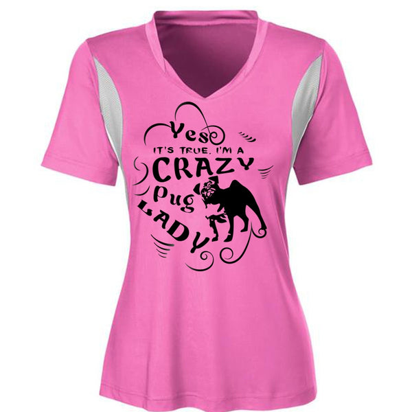 It's True I'm A Crazy Pug Lady T Shirt, I Love My Dog T Shirt, Favorite T Shirt